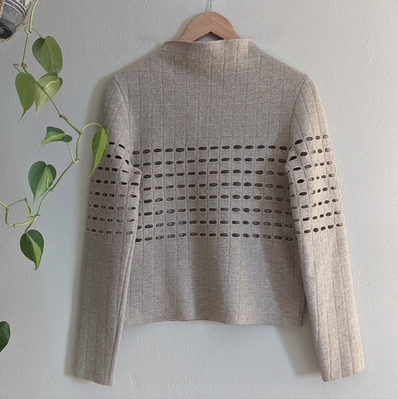 TSE | Felted Tile Skirt + Tile Top Italian Wool | Luxury - Picture 9 of 15